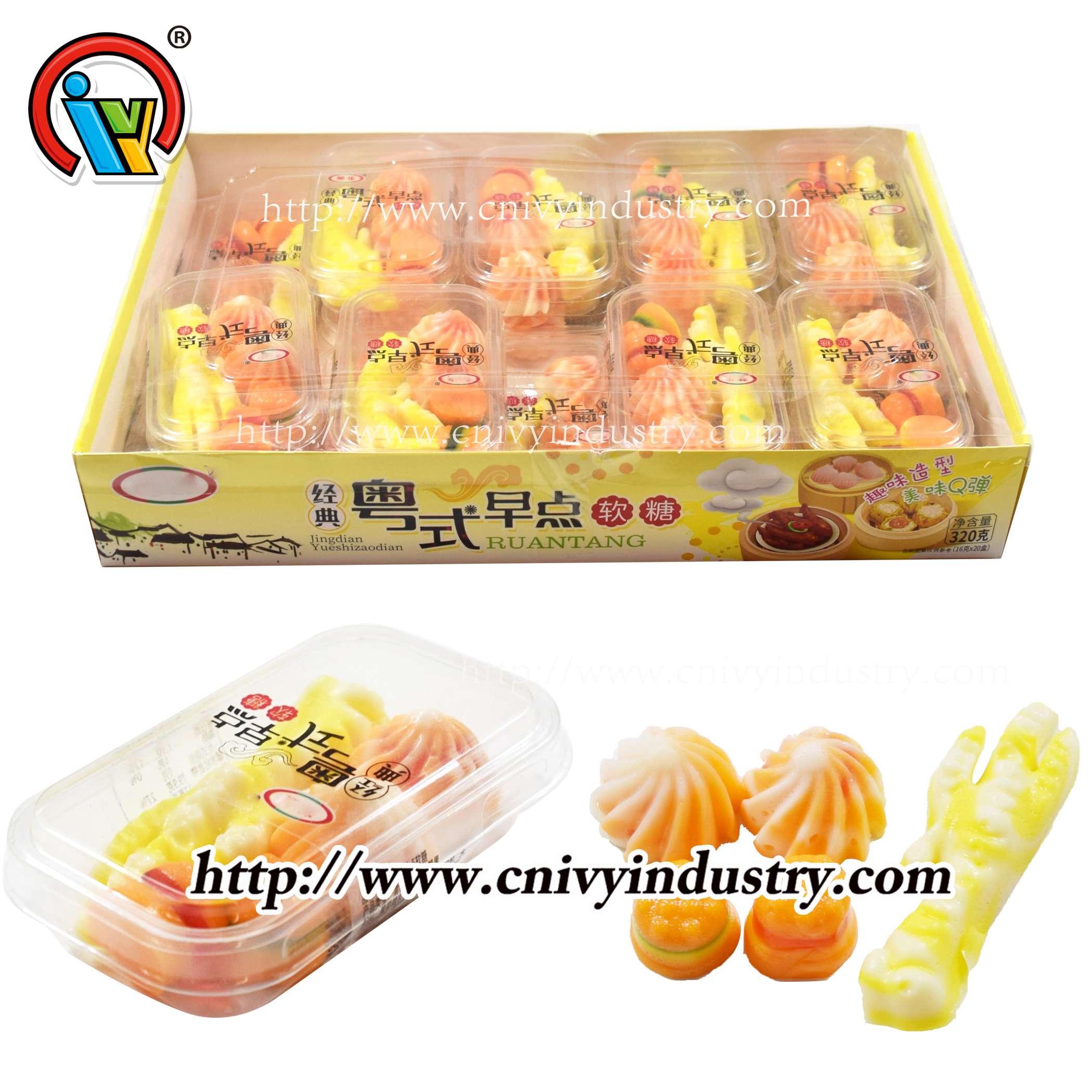 wholesale ассорти из закусок пищевые липкие конфеты сладкие