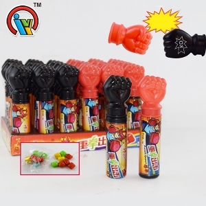 игрушечный кулак с пузырьковой резинкой