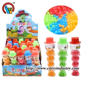 гусеница игрушка с конфетами
